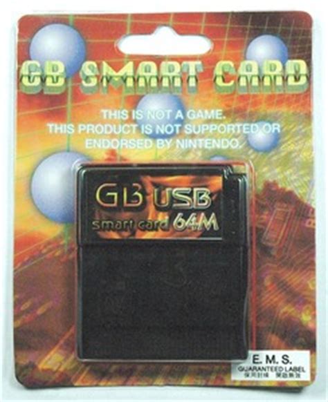 ems game boy smart card|Review: USB 64M Smart Card .